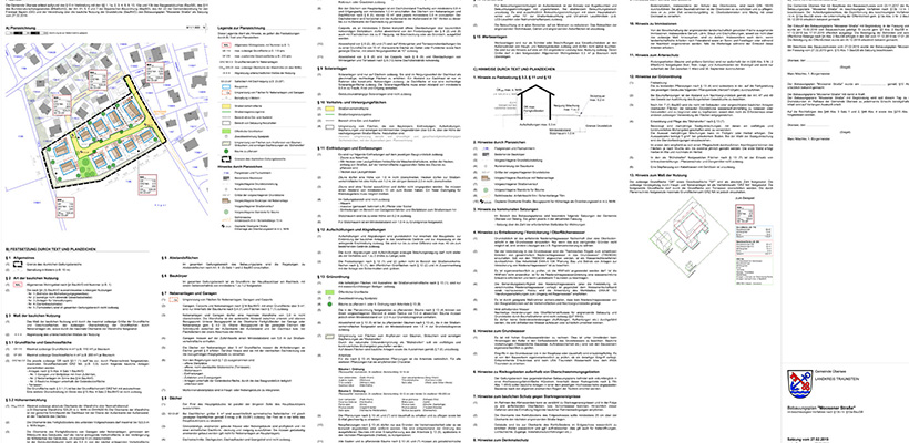 Bebauungsplan Moosener Str. Übersee